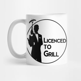 Licendced to grill Mug